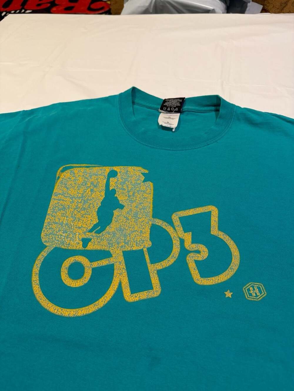 Y2K UNK NBA Chris Paul CP3 Graphic T-Shirt New Orleans Hornets Men's XL